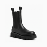 Botas Negras con plataforma | Caña Media | Elegantes y Cómodas para Invierno