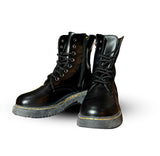 Bototos Ecocuero Suela Negra Unisex con Cierre