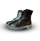 Bototos Ecocuero Suela Negra Unisex con Cierre