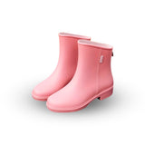 Botas de Agua Rosa de Mujer