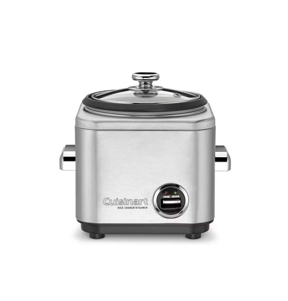 Arrocera Cuisinart CRC-400P1 de acero inoxidable para 4 tazas 110V
