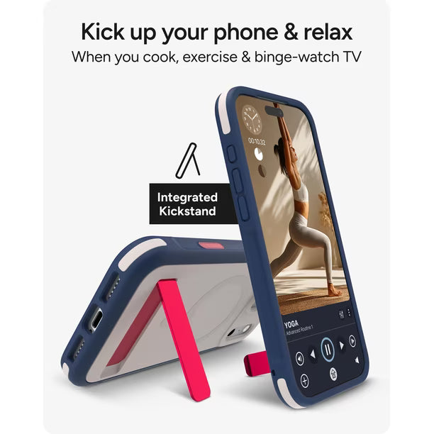 Funda ZAGG Sedona Snap con Soporte para iPhone 17 Pro Max – MagSafe