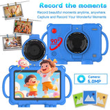 Tablet Peicheng para Niños 7" IPS 8GB RAM 32GB ROM Doble Cámara Azul
