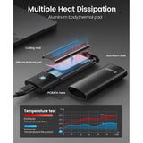 ORICO Carcasa SSD M.2 NVMe/SATA USB-C 3.2 Gen 2 – 10 Gbps