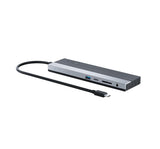 Estación de Acoplamiento WAVLINK WL-UMD08 USB-C Triple Pantalla | 11 en 1 | Power Delivery 85W