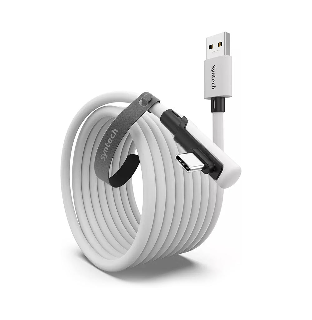 Link Cable 20 FT Compatible with Oculus/Meta Quest 3/Meta Quest2/Pro/Pico 4/Ultra Accessories and Pc/Steamvr, High Speed PC Data Transfer, USB 3.0 to USB C Cable for VR Headset