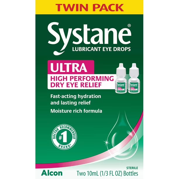 Systane Ultra Gotas Oftálmicas Lubricantes 10 ml – Pack 2 Unidades