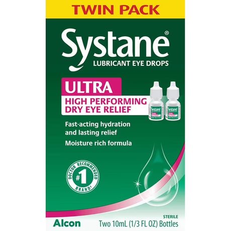 Systane Ultra Gotas Oftálmicas Lubricantes 10 ml – Pack 2 Unidades