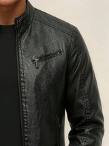 Chaqueta de Ecocuero Hombre Racing Style | Estilo Motociclista