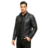 Chaqueta de Ecocuero Hombre Racing Style | Estilo Motociclista