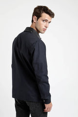 Chaqueta hombre Llanquihue waxed azul