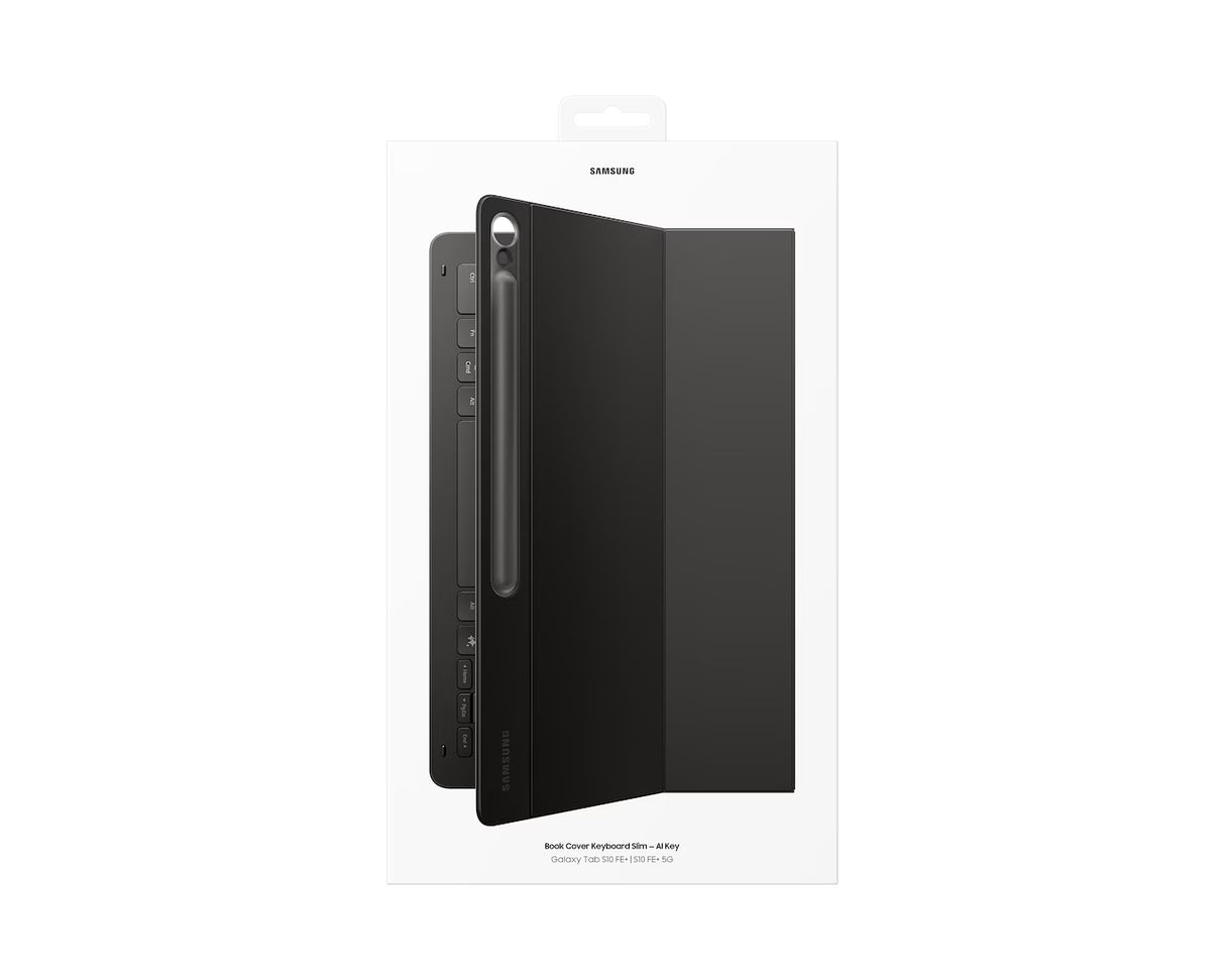 Funda Galaxy Tab + Book Cover Keyboard Slim AI Key