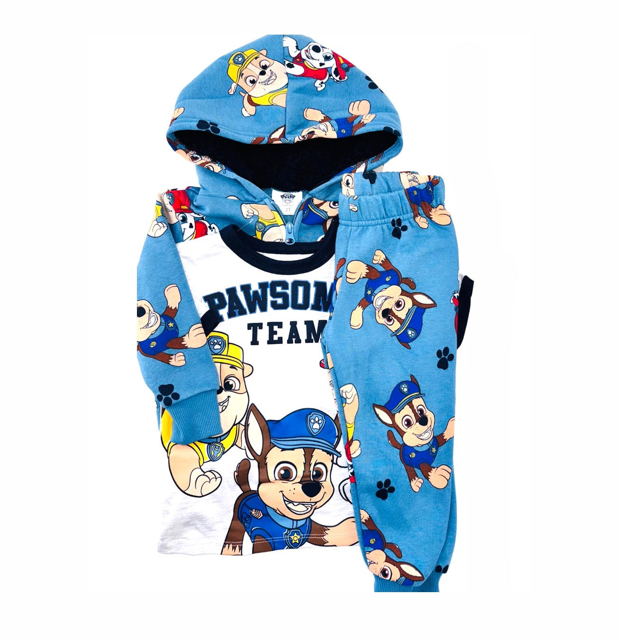 Buzo Conjunto de 3 piezas Paw Patrol  para niños