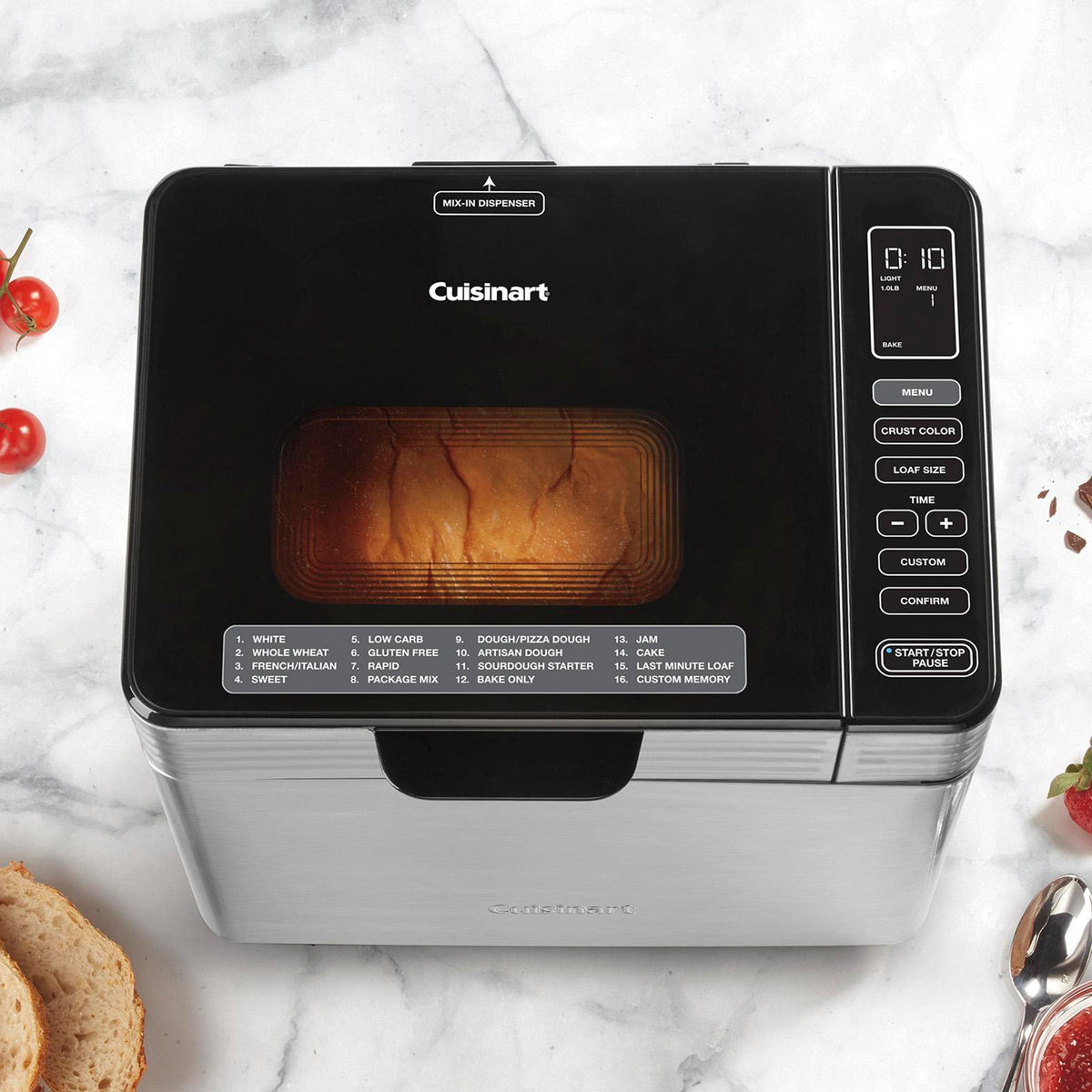 Cuisinart Custom Convection Bread Maker CBK-210NAS 2 lb 120V Open Box