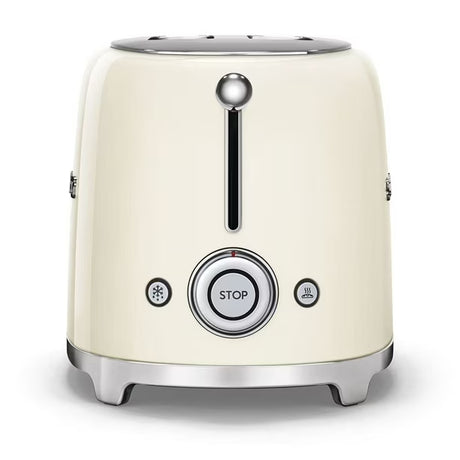 Tostadora SMEG de 2 rebanadas con 6 preajustes y función de descongelación 110v