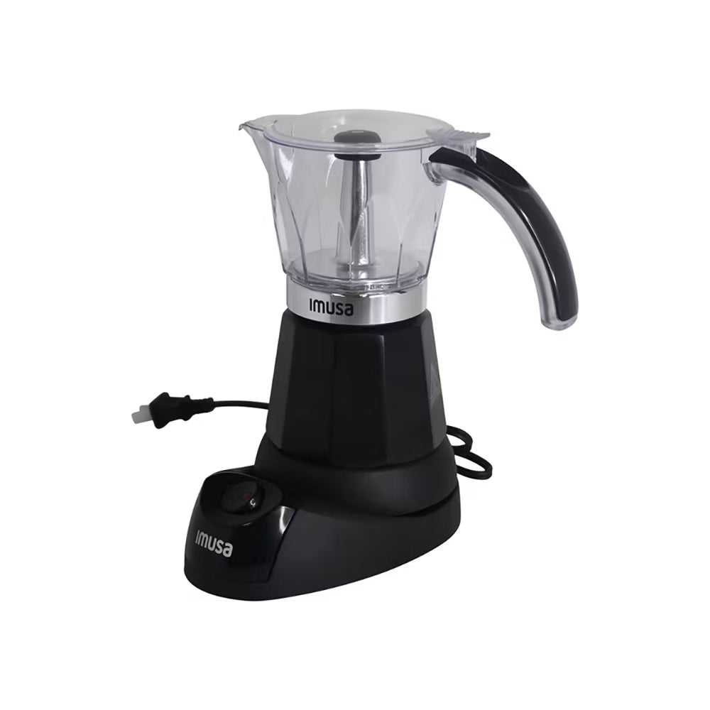 Cafetera Eléctrica IMUSA Espresso 3 o 6 Tazas Negra | Usada Certificada