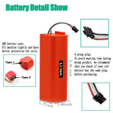 Batería Batruic 7200 mAh 14.4 V para Roborock S7 S6 S5 S4 Q7