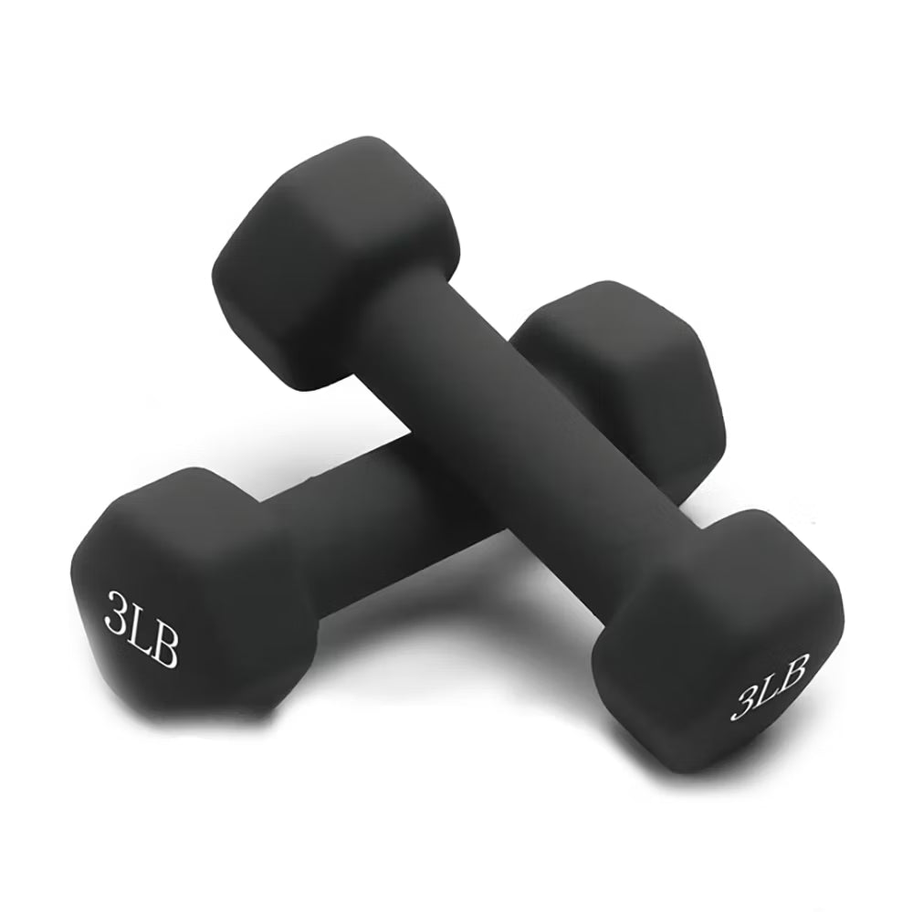 Mancuernas Portzon de Neopreno Antideslizantes – Par de 1 a 15 lb
