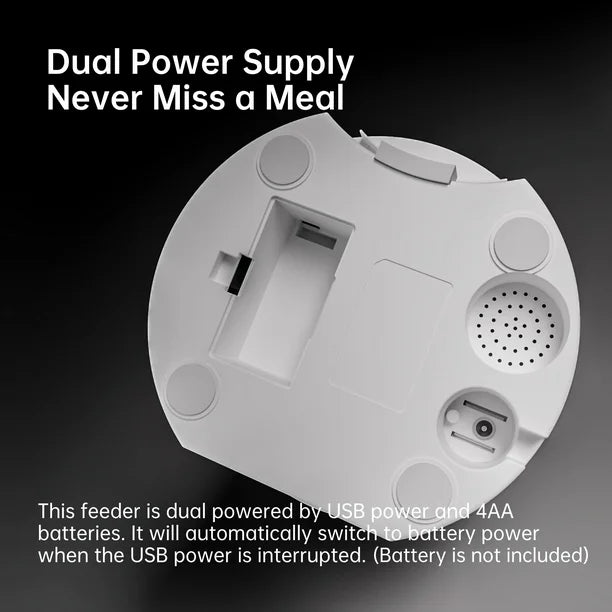 Dispensador automático de alimentos para mascotas Gato o Perro