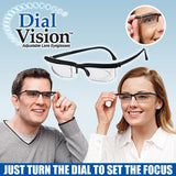 Lentes Ajustables Dial Vision | Enfoque Variable para Lectura y Distancia Sin Receta