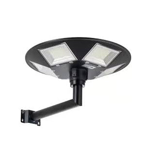 Foco Led Solar 500w Abs Jardin Calle Exterior Sensor De Movimiento Color Negro Ip66 Alta Potencia