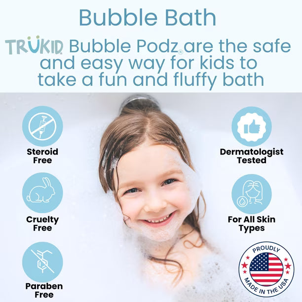 TruKid Bubble Podz Bubble Bath Aroma Chicle – 10 Cápsulas