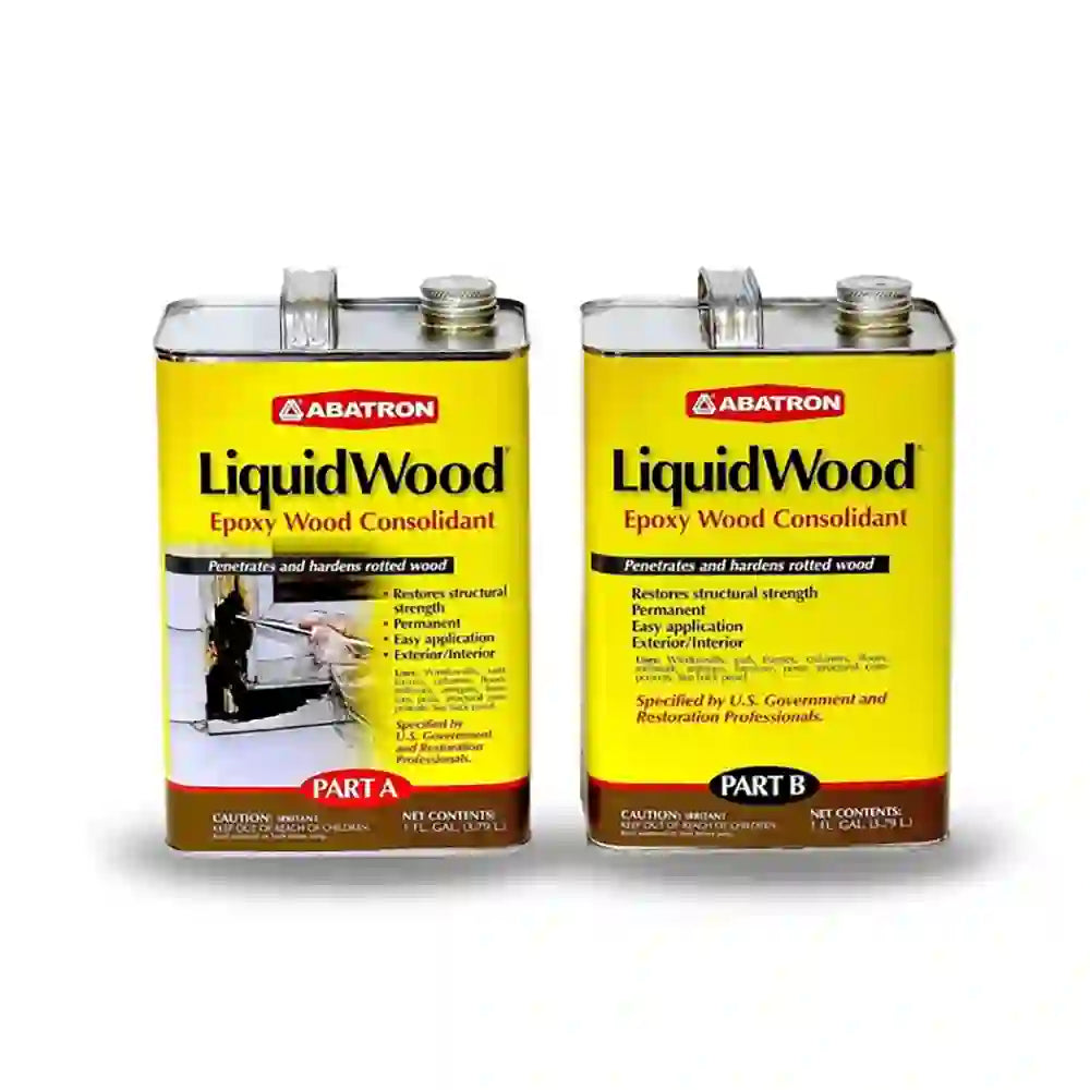 Abatron LiquidWood – Epoxi Consolidante para Madera, Pack Quart
