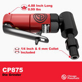 Amoladora de troqueles Air Angle Chicago Pneumatic CP876