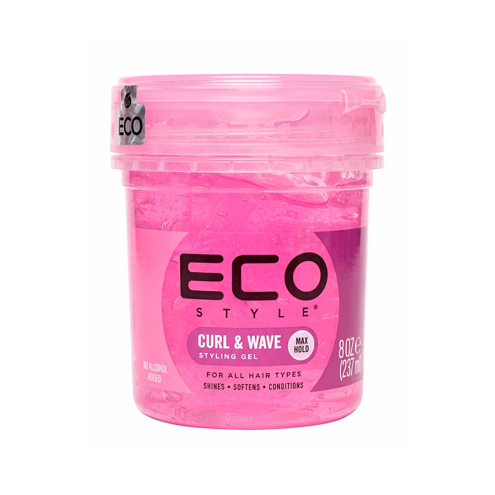 Gel para Cabello ECO STYLE Curl & Wave Styling Gel 237 ml (8 oz)