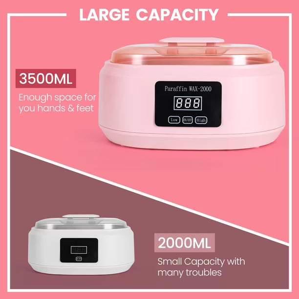 Máquina de Cera de Parafina Ananelleo 3500 ml para Manos y Pies | 200W | 120V