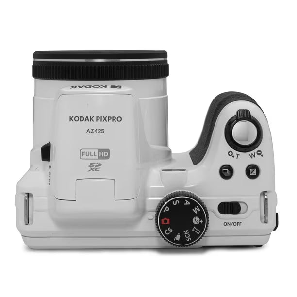 Cámara Digital KODAK PIXPRO AZ425-WH 20MP con Zoom Óptico 42x – Blanca