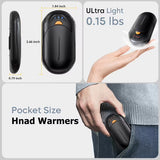 Calentadores de Manos Recargables UNIHAND | Pack de 2 | 6000 mAh | Hasta 20 Horas de Calor