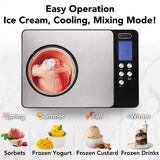 Whynter Máquina para Hacer Helados de 2 litros 110V