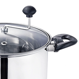 Lehman's All Popped! No Measure! Popcorn Popper – Olla para Palomitas de Maíz en Cocina 4,5 L