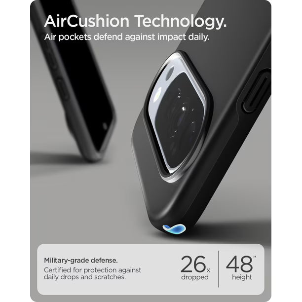 Carcasa Spigen Thin Fit MagFit para Google Pixel 10 Pro XL | Negra | Ultrafina | Protección Militar