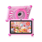 Tablet Infantil Ascrecem Kids de 7” Android 15, 6 GB RAM, 32 GB ROM, Rosa