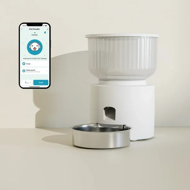 Dispensador automático de alimentos para mascotas Gato o Perro