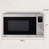 Microondas Panasonic NN-SD47QSDAYH Inversor 0.9 Pies Cúbicos 1000W