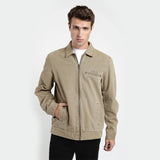 Chaqueta Hombre Huasco Beige Froens | Algodón Orgánico | Estilo Urbano Casual