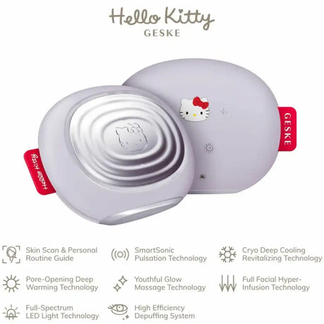 Hello Kitty GESKE SmartAppGuided Sonic Warm & Cool Mask 8 en 1