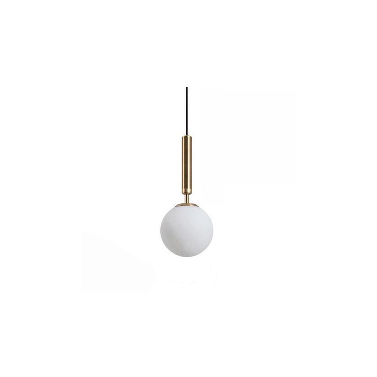 Lámpara colgante moderna con bola de cristal oro lámpara de techo Openbox