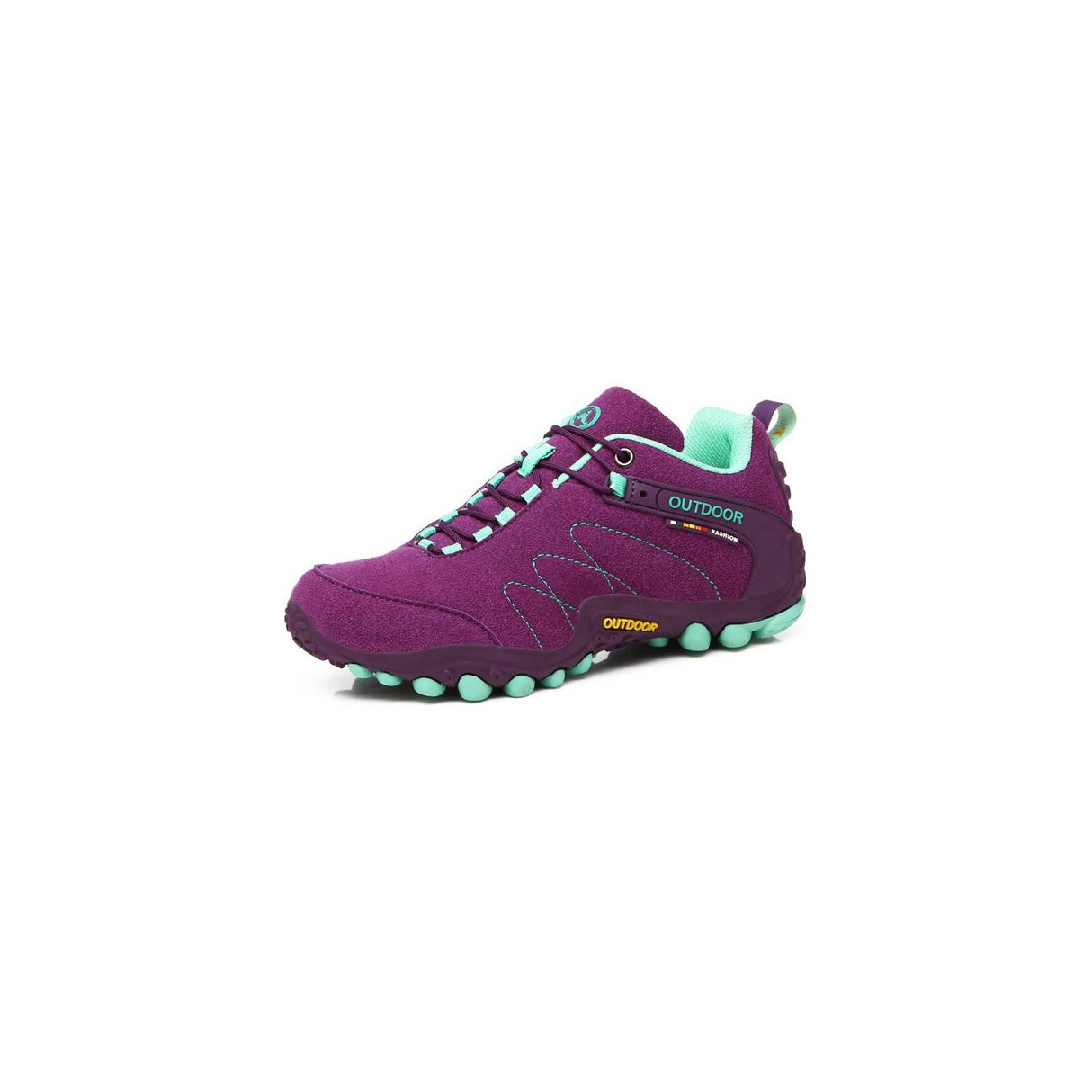 Zapatos para mujer calzado de senderismo trekking para mujeres-Violeta
