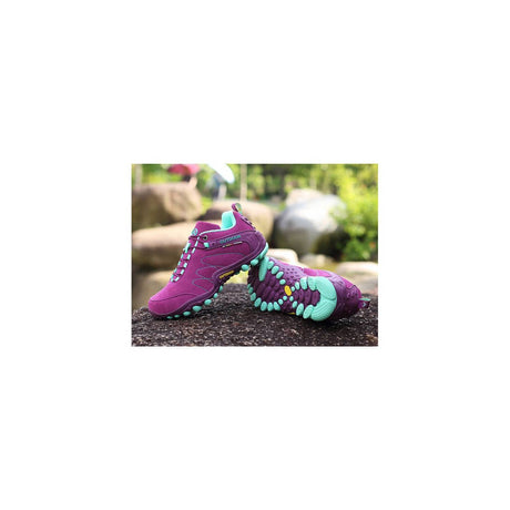 Zapatos para mujer calzado de senderismo trekking para mujeres-Violeta. OPENBOX