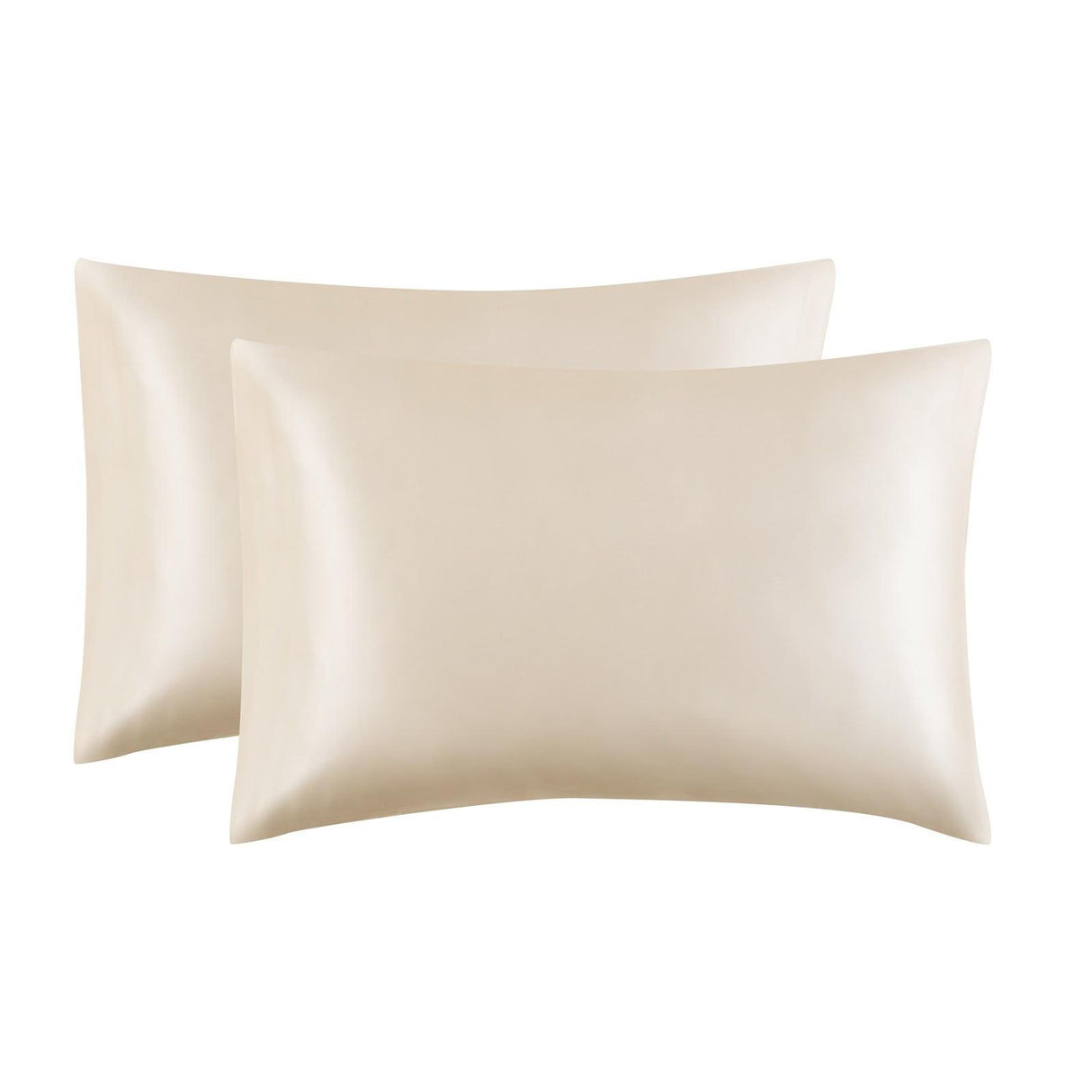 Funda de Almohada de Seda Lyshin Standard Pack 2 | Transpirable, Refrescante y Suave para Cabello y Piel