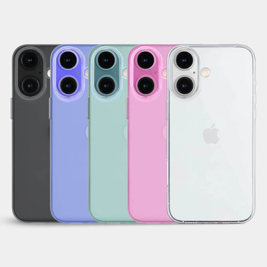 Funda Transparente Premium + Glass Screen Pro para iPhone 16 | Pack Protección Completa | Antiamarilleo | Ultrafina