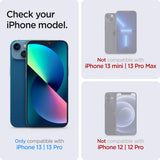 Protector Pantalla Privacidad iPhone 13 Max Spigen X2