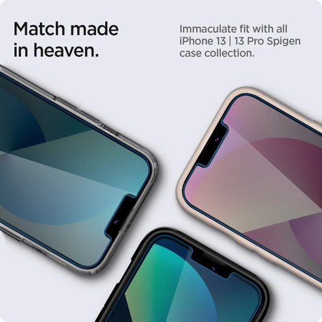 Protector Pantalla Privacidad iPhone 13 Max Spigen X2
