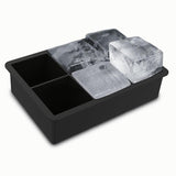 Molde De Silicona Para 6 Cubos De Hielo Redondo Y Cuadrado