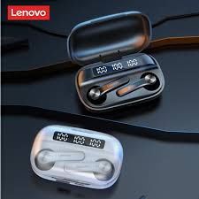 Audifonos Bluetooth Lenovo QT81 Negro