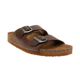 Sandalia Barbados Boli Café para Hombre | Sandalia Casual con Hebilla